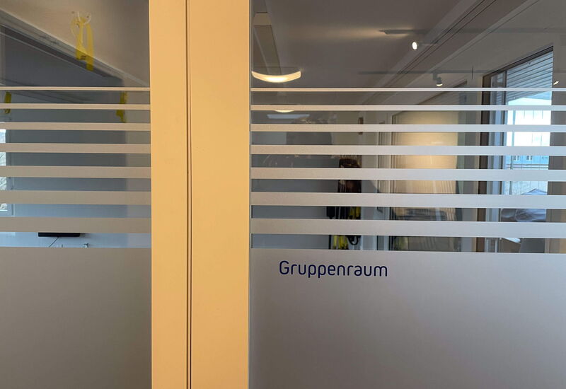 Sichtschutz für den Gruppenraum