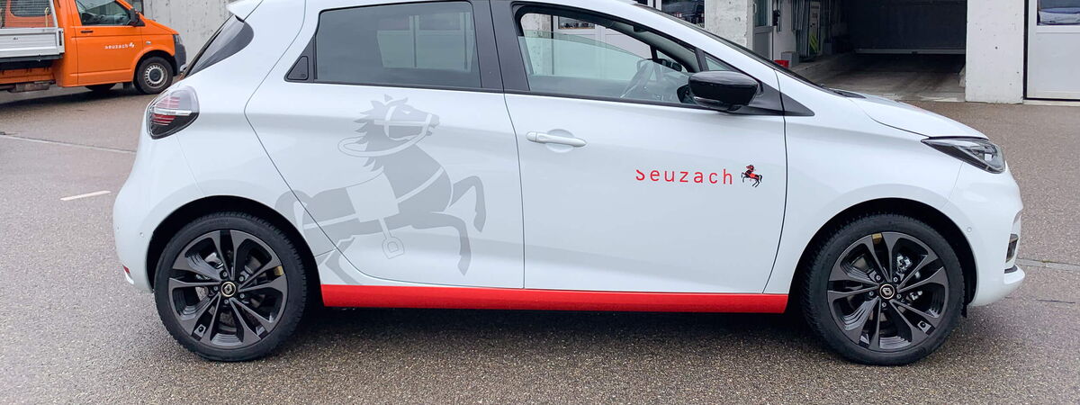 Fahrzeugbeschriftung Gemeinde Seuzach